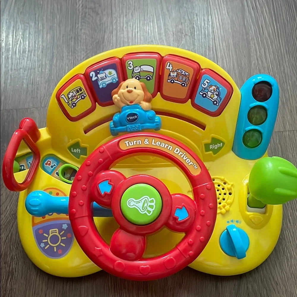 V Tech Turn and Learn Drive Baby Development Toy